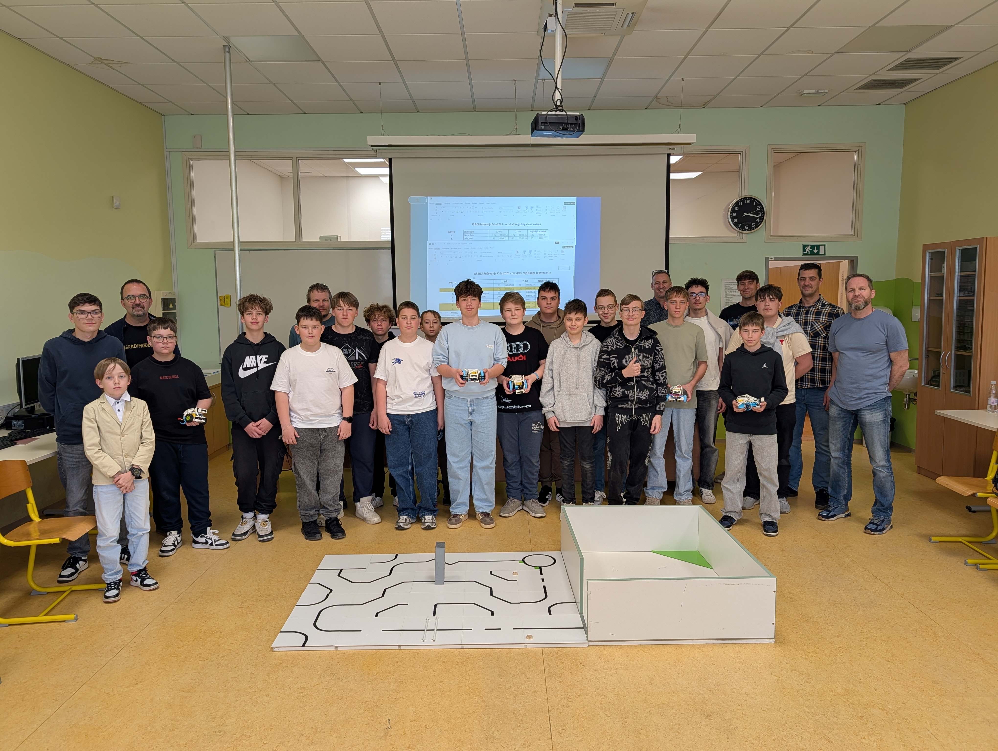 Rezultati regijskega tekmovanja RCJ 2026